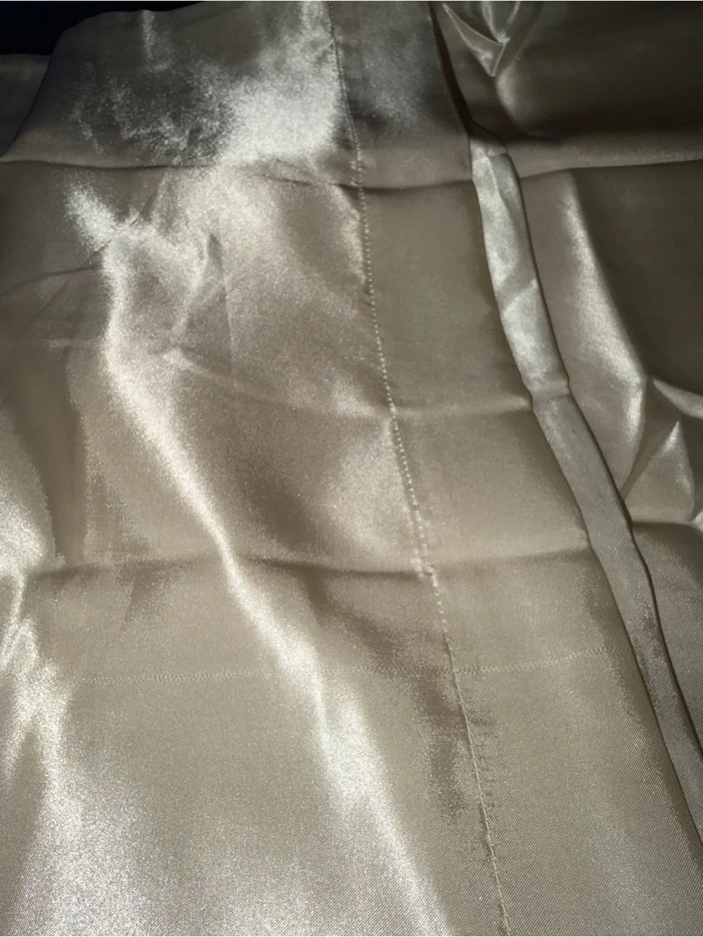 Beige Silk Pillowcases